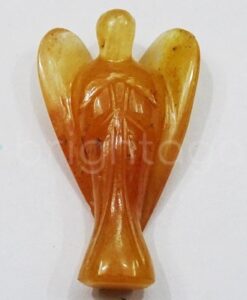 Golden Quartz Angels Yellow Healing Crystal Gemstone Angel