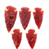 Red Cornelian Arrowheads Wholesale Red Agate Arrowheads
