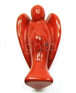 Wholesale 2INCH Red Jasper Agate Carving Angel